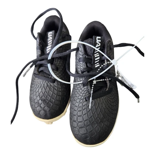 Vist Large View of Product Image Which is Used Under Armour Youth FB Cleats Black Youth 11.0