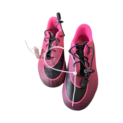 Vist Large View of Product Image Which is Used Nike Soccer Cleats Pink Junior 02.5