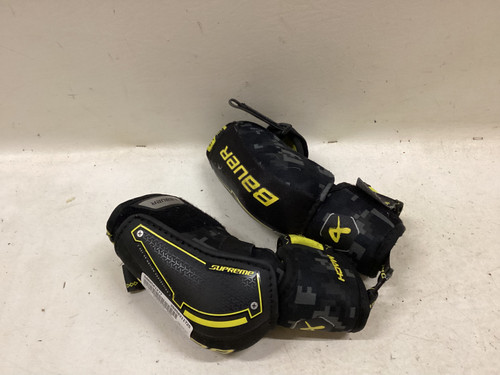 Vist Large View of Product Image Which is Used Bauer SUPREME MACH Youth Elbow Pads LG
