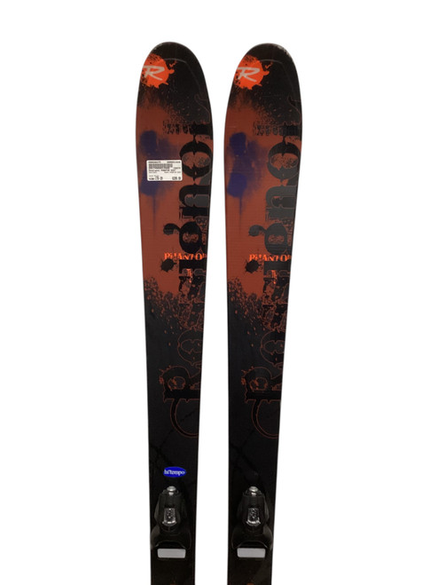 Vist Large View of Product Image Which is Used Rossignol PHANTOM SC87 Mens DH Ski/Binding Black 178 cm