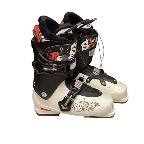 Vist Large View of Product Image Which is Used Rossignol SAS FSI Mens DH Ski Boot White 270 MP - M09 - W10