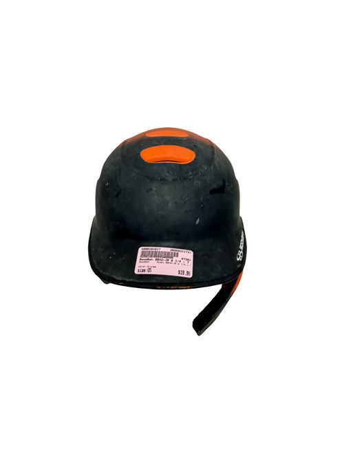 Vist Large View of Product Image Which is Used BoomBah BBH2-JR 6 1/4 - 7 Youth Batting Helmet w/ Jaw Guard Orange