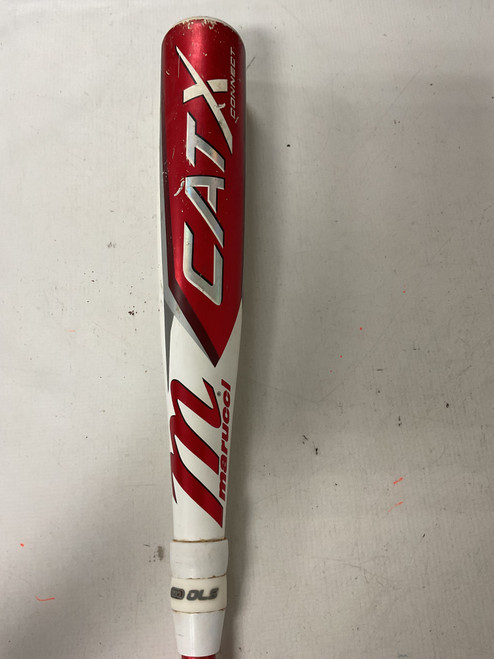 Vist Large View of Product Image Which is Used Marucci CAT X CONNECT BB/SB USSSA 2 3/4 Bat 30"