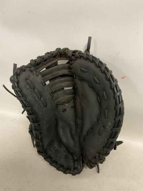 Vist Large View of Product Image Which is Used Rawlings RENEGADE BB/SB First Base RH Throw Black 11 1/2"
