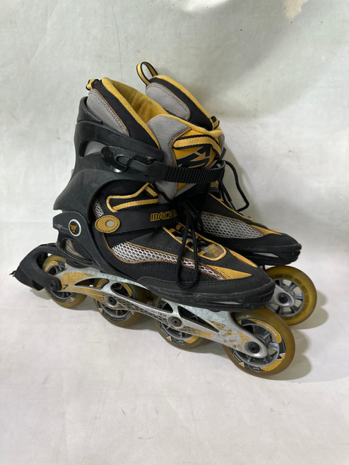 Vist Large View of Product Image Which is Used K2 INSKT MACH 90 SR 11 Senior Rec Fitness Skates Black Senior 11