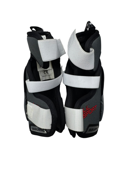 Vist Large View of Product Image Which is Used Bauer LIL SPORT Youth Elbow Pads MD