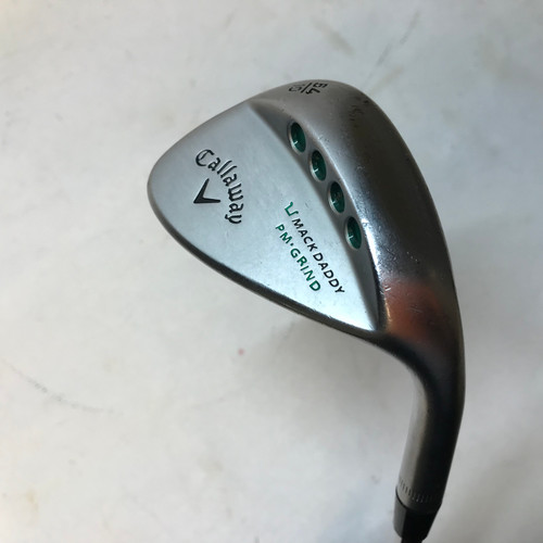 Vist Large View of Product Image Which is Used Callaway MACK DADDY PM GRIND Golf Wedge Mens RH 64 Degree