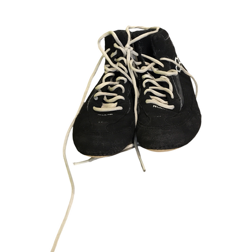 Vist Large View of Product Image Which is Used Rudis Wrestling Shoes Black Junior 04.5