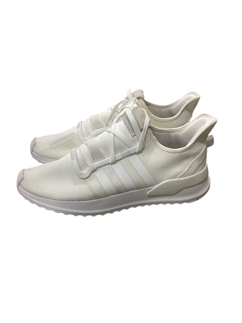 Vist Large View of Product Image Which is Used Adidas ALL WHITE ADIDAS SHOES Running/X-Train Shoes M White Senior 11.5