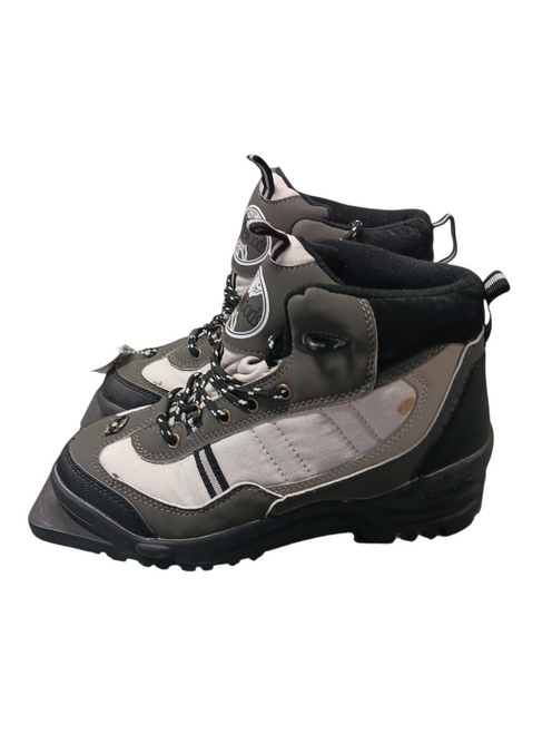 Vist Large View of Product Image Which is Used Whitewoods Mens 75MM XC Ski Boots Black W 07-07.5 / JR 05.5-06