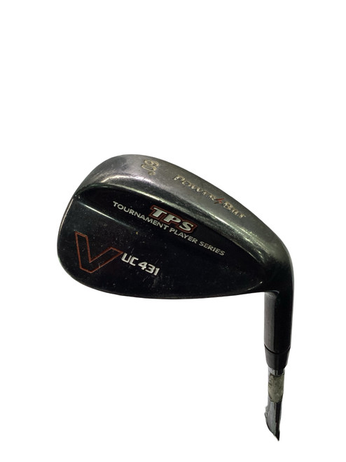 Vist Large View of Product Image Which is Used Powerbilt TPS V Golf Wedge Mens RH 60 Degree