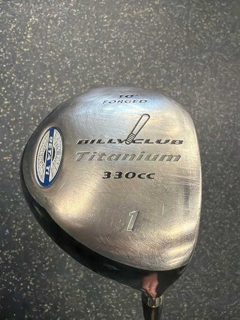 Vist Large View of Product Image Which is Used BILLY CLUB TITANIUM Mens Driver RH 10.0 Degree