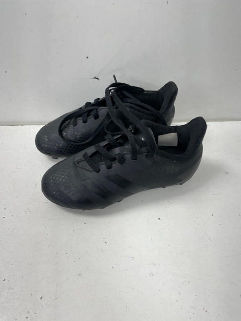 Vist Large View of Product Image Which is Used Adidas Soccer Cleats Black Youth 11.0