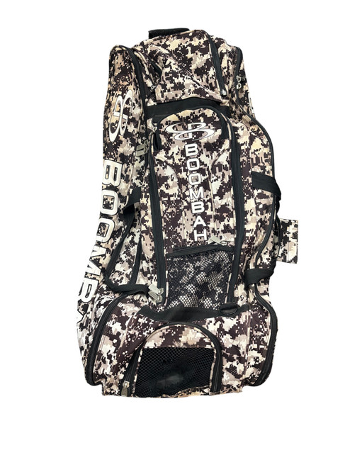 Vist Large View of Product Image Which is Used BoomBah CAMO WHEELED BAG BB/SB Player Wheeled Bag Tan