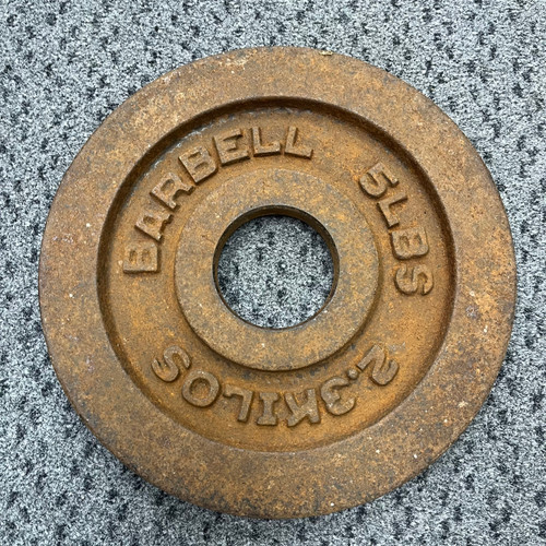 Vist Large View of Product Image Which is Used BARBELL Olympic Plate 5 lb
