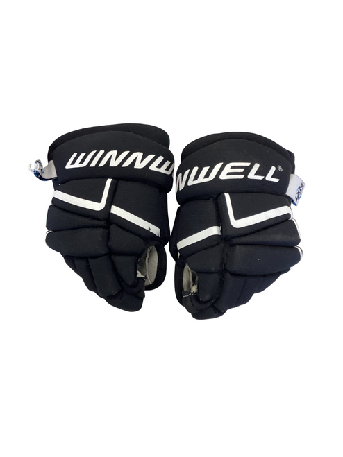Vist Large View of Product Image Which is Used WinnWell AMP 500 Youth Gloves Black 10"