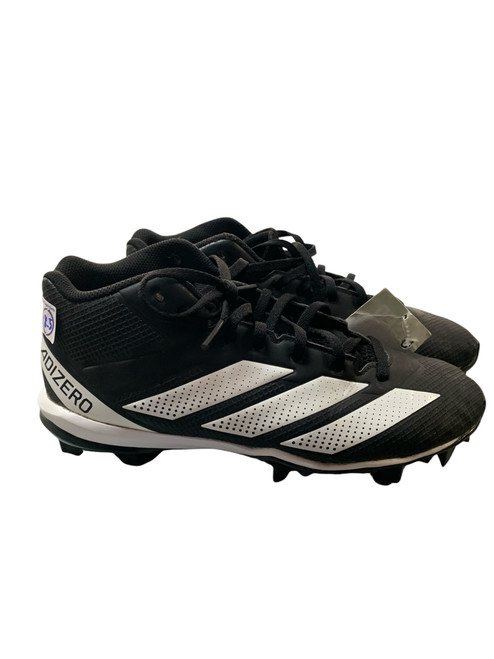 Vist Large View of Product Image Which is Used Adidas Adult FB Cleats Black Senior 8.5
