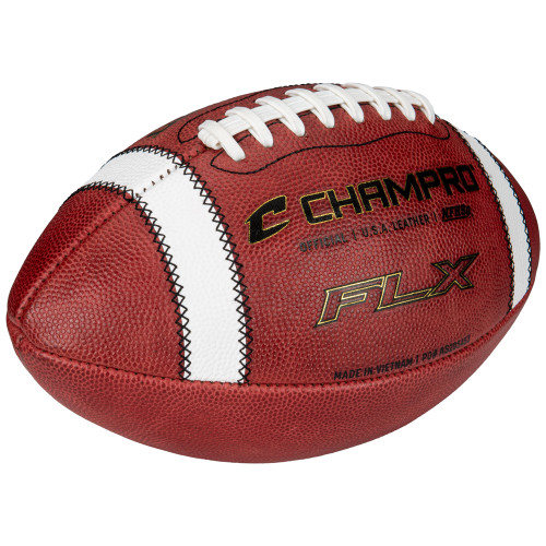 Vist Large View of Product Image Which is New FLX LEATHER FOOTBALL YOUTH