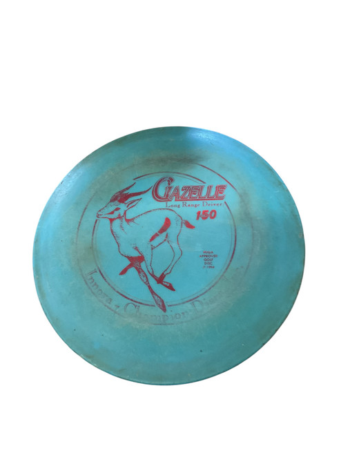 Vist Large View of Product Image Which is Used Innova GAZELLE Disc Golf Driver Royal Blue