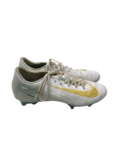 Vist Large View of Product Image Which is Used Nike MERCURIAL AIR ZOOM Soccer Cleats White Senior 10.5