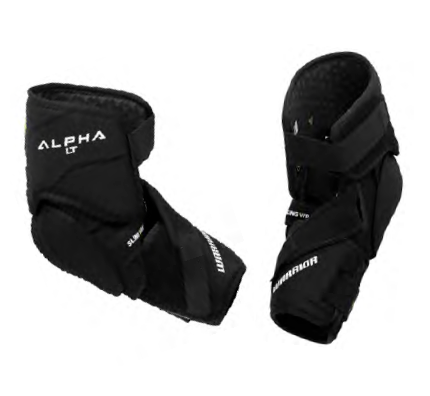 Vist Large View of Product Image Which is Warrior Alpha LT Senior Elbow Pads