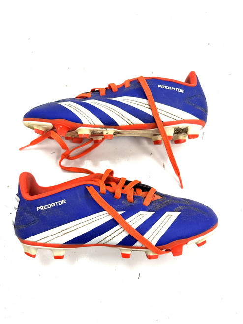 Vist Large View of Product Image Which is Used Adidas Soccer Cleats Royal Blue Junior 03