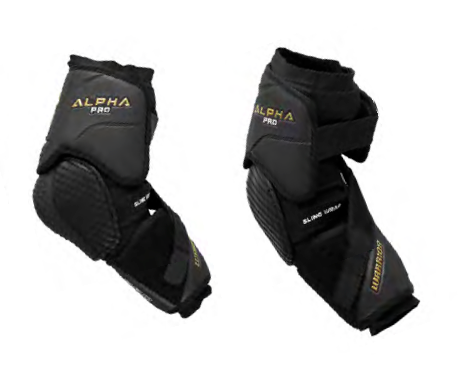 Vist Large View of Product Image Which is Warrior Alpha Pro Senior Elbow Pads