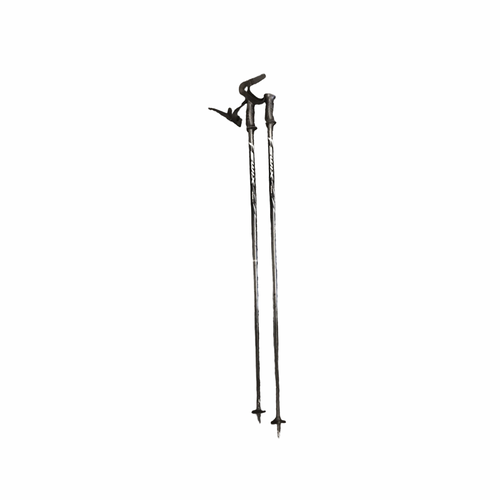 Vist Large View of Product Image Which is Used Swix TEKLITE Mens DH Ski Pole Black 115 cm / 46 in