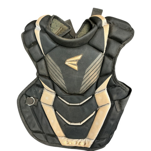 Vist Large View of Product Image Which is Used Easton GAMETIME Catchers Chest Protector Black Intermed