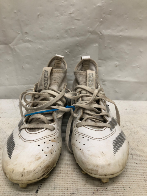 Vist Large View of Product Image Which is Used Adidas JUNIOR 4 WHITE BB/SB Cleats White Junior 04