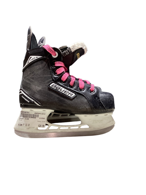 Vist Large View of Product Image Which is Used Bauer S140 Youth Hockey Skate Youth 11.0