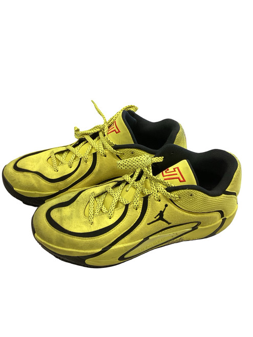 Vist Large View of Product Image Which is Used Jordan Basketball Shoes M Yellow Senior 10
