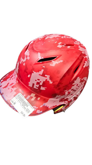 Vist Large View of Product Image Which is Used Under Armour BATTING HELMET Batting Helmet No Mask Red MD