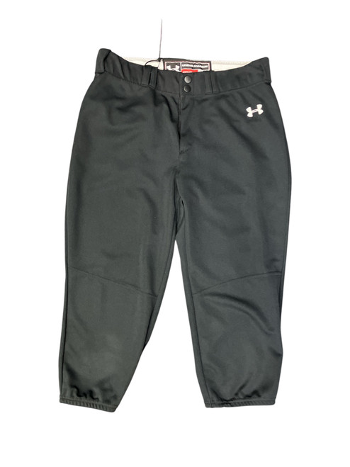 Vist Large View of Product Image Which is Used Under Armour SB PANTS BB/SB Pant Girls Black MD