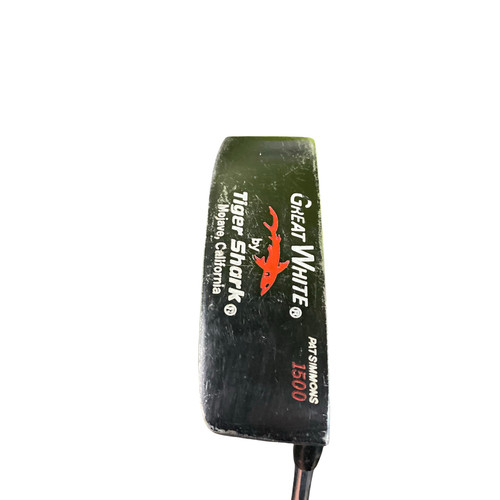 Vist Large View of Product Image Which is Used Tiger Shark GREAT WHITE Mens Putter RH
