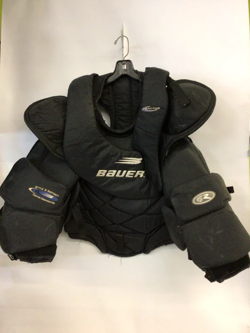 Vist Large View of Product Image Which is Used Bauer REACTOR Junior Body Armor SM