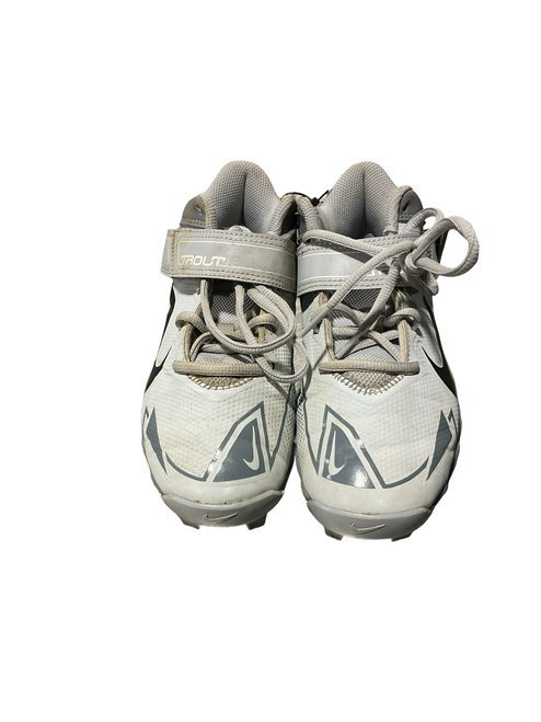 Vist Large View of Product Image Which is Used Nike TROUT BB/SB Cleats Grey Junior 03.5