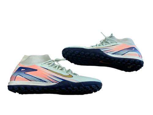 Vist Large View of Product Image Which is Used Nike MDS Soccer Indoor Shoes Turquoise Senior 7.5