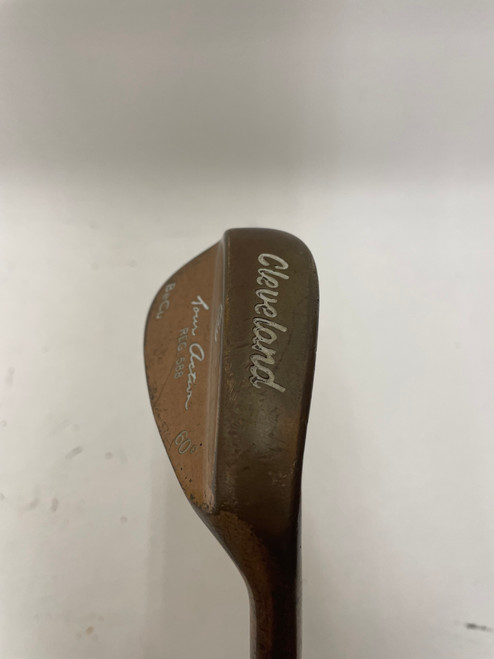 Vist Large View of Product Image Which is Used Cleveland TOUR ACTION REG 588 BE CU Golf Wedge Mens RH 60 Degree