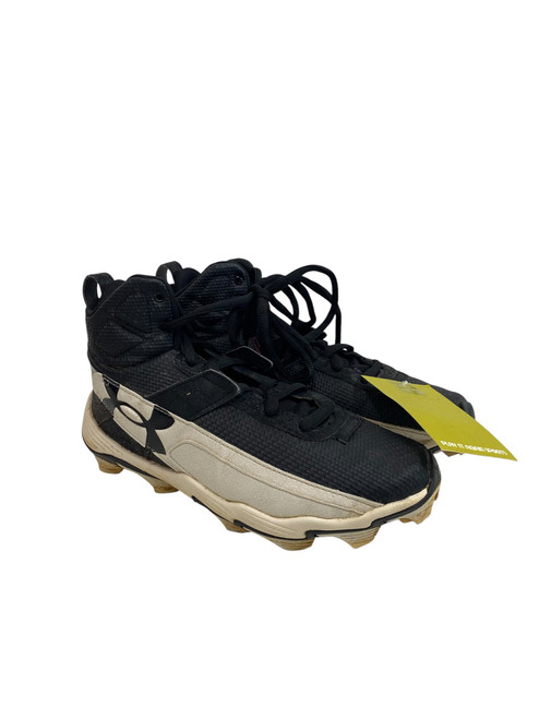Vist Large View of Product Image Which is Used Under Armour BRYCE HARPER BB CLEATS BB/SB Cleats Black Junior 05