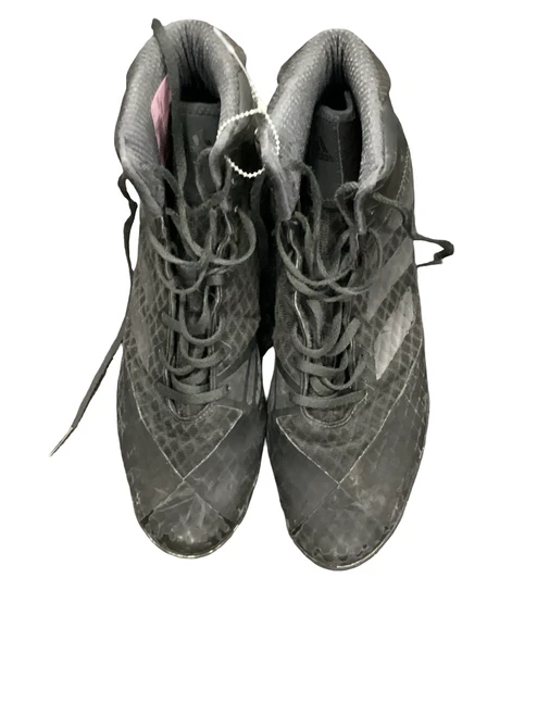Vist Large View of Product Image Which is Used Adidas Wrestling Shoes Black Senior 13