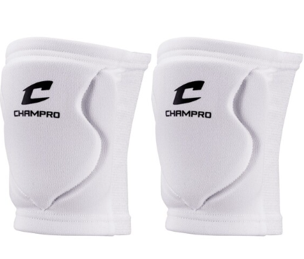 Vist Large View of Product Image Which is New MVP KNEE PAD- White Medium