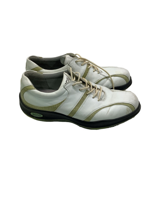 Vist Large View of Product Image Which is Used Ecco Womens Golf Shoes White Senior 9