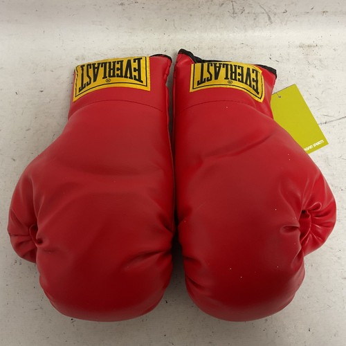 Vist Large View of Product Image Which is Used Everlast Boxing Gloves Red Senior