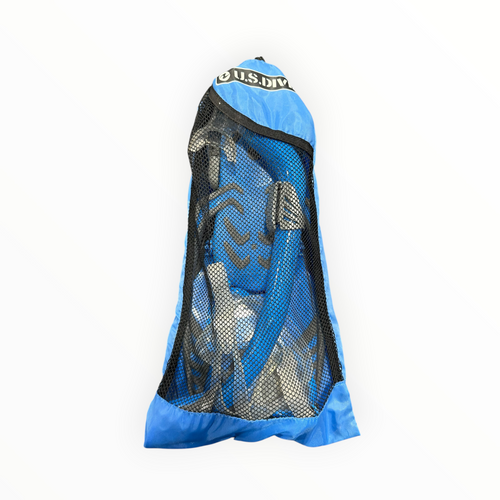 Vist Large View of Product Image Which is Used US Divers MASK/SNORKEL/FIN COMBO Underwater Mask Royal Blue
