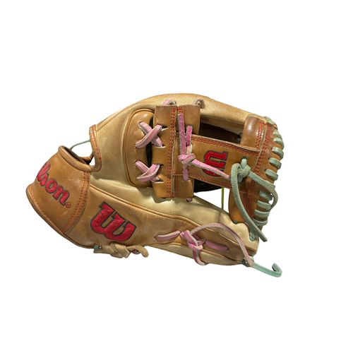 Vist Large View of Product Image Which is Used Wilson A2000 BB/SB Glove RH Throw Brown 11 1/2"