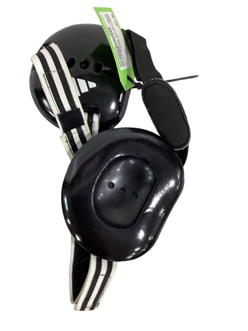 Vist Large View of Product Image Which is Used Adidas ADIDAS BLK/WHT HEADGEAR Boxing Headgear Black