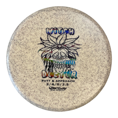 Vist Large View of Product Image Which is Used Gateway WITCH DOCTOR Disc Golf Putter Grey 176g