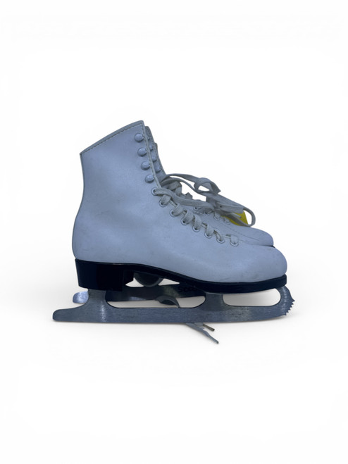 Vist Large View of Product Image Which is Used Lange CLASSIC WomensFigure Skate White Senior 6