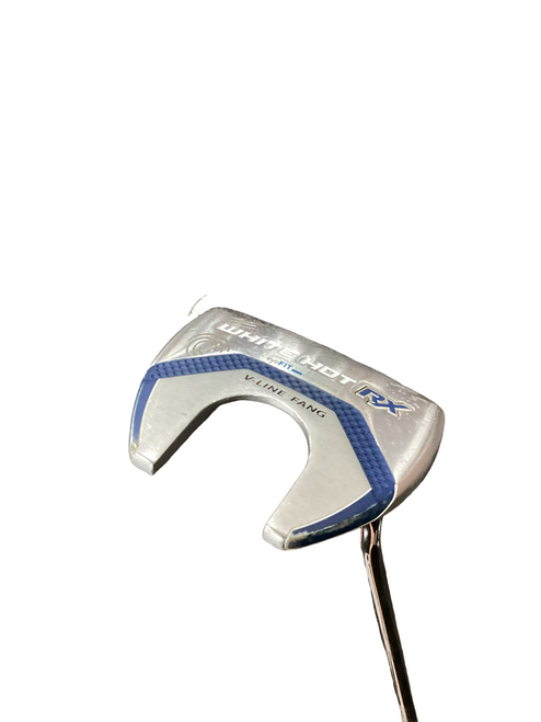 Vist Large View of Product Image Which is Used Odyssey WHITE HOT RX V LINE FANG Mens Putter RH